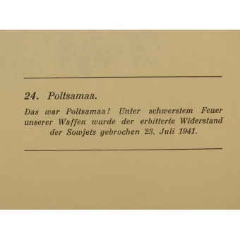 Das war Poltsamaa 23 Juli 1941. Espenlaub militaria